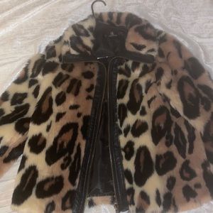 Volcom leopard jacket